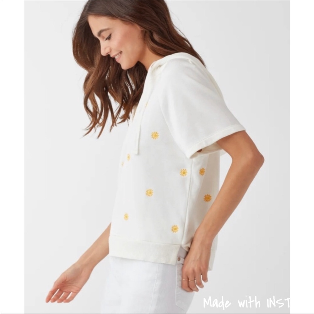 Splendid x Gray Malin Sun Embroidered Pullover - Picture 3 of 16